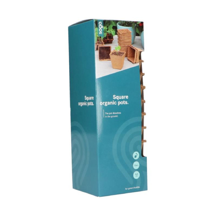 SOGO Organske kockaste saksije-SO887302