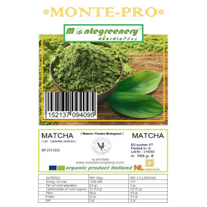 Matcha Poeder Organic Hoge...
