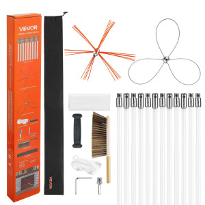 VEVOR Chimney Sweep Kit,...