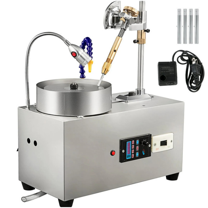 VEVOR Gem Faceting Machine 6inch Jewelry Polisher Rock Polisher -MG261177